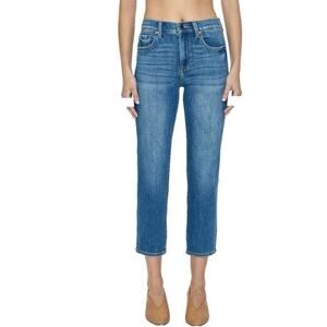 Pistola Monroe High Rise Slim Cigarete Cropped Jeans Indio Wash Size 32